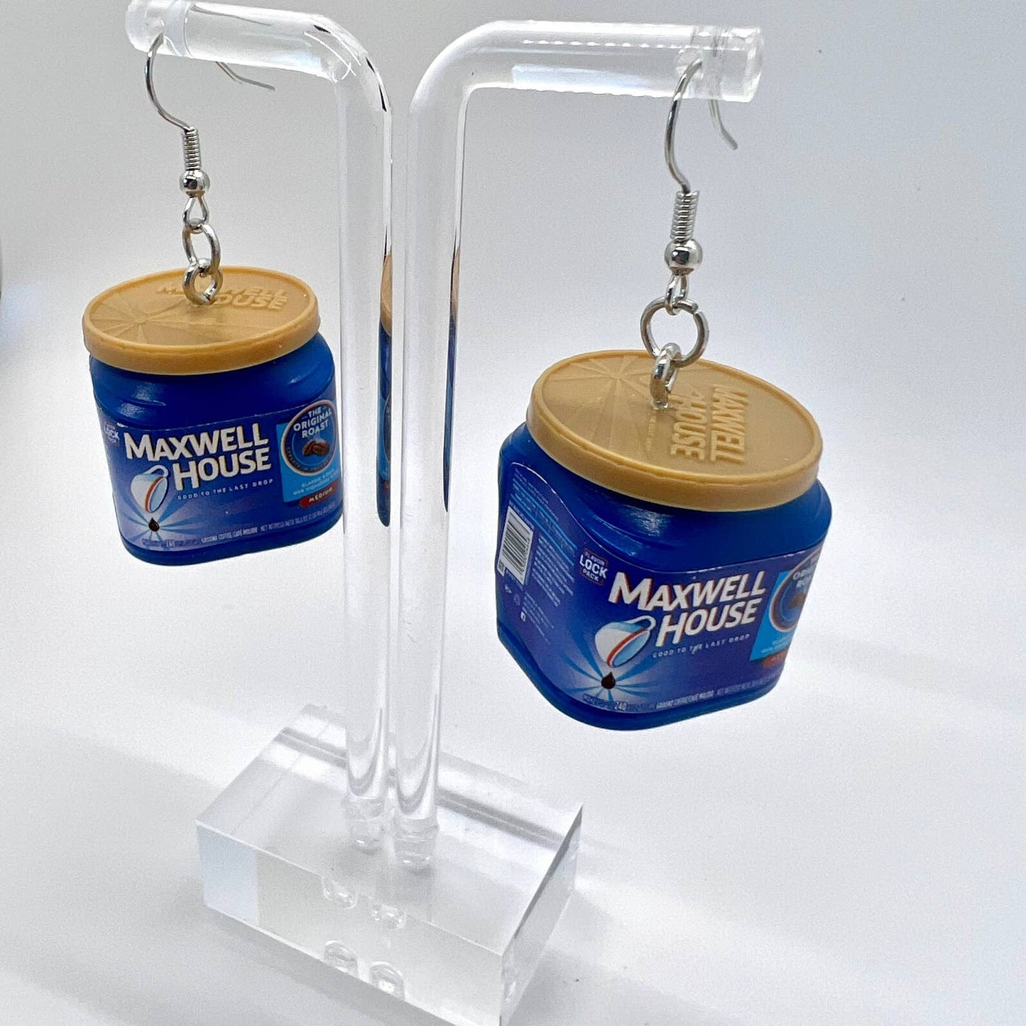 Maxwell House Coffee Earrings