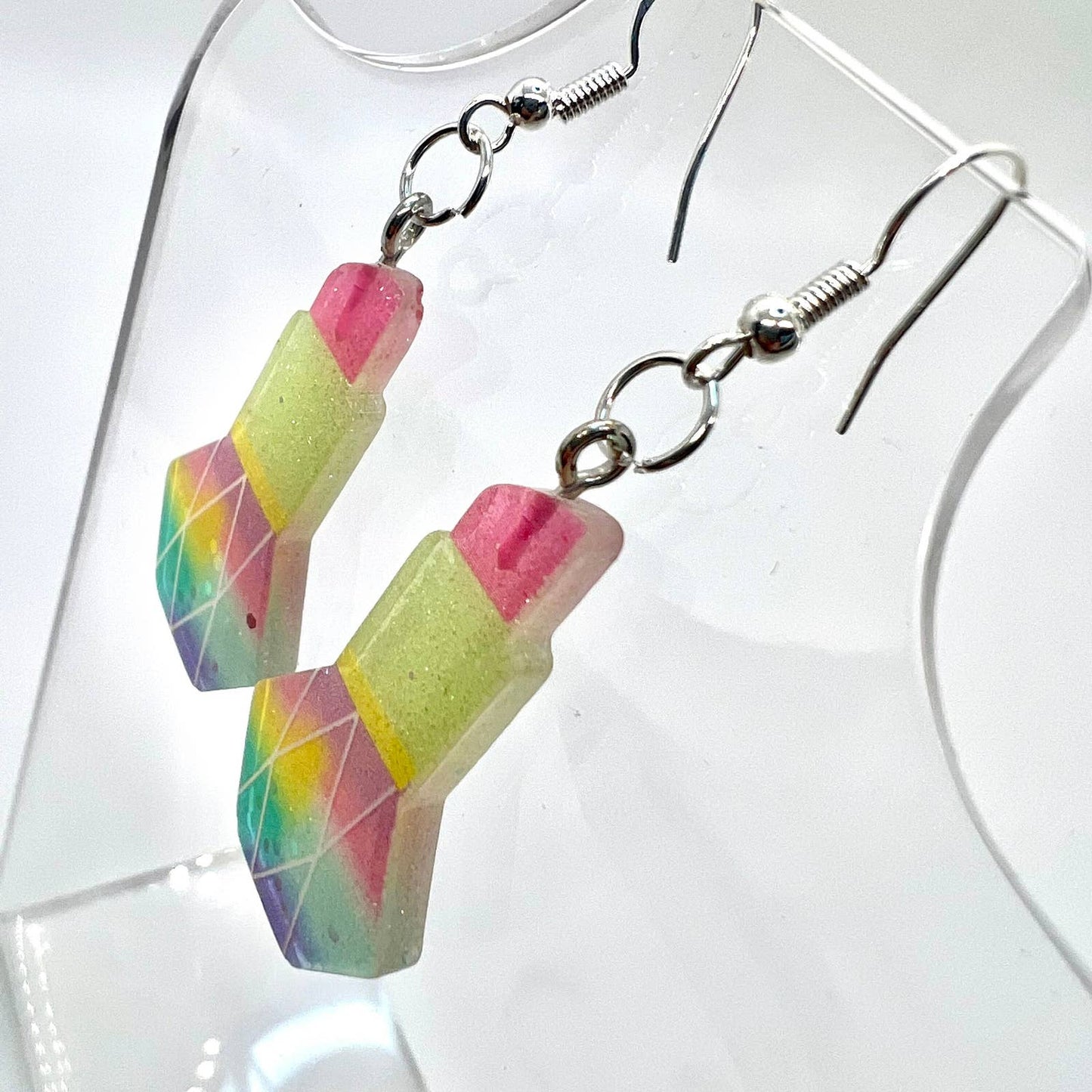 Lipstick Earrings