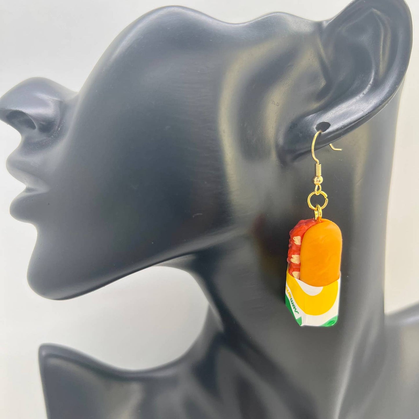Subway Meatball Sub Earrings