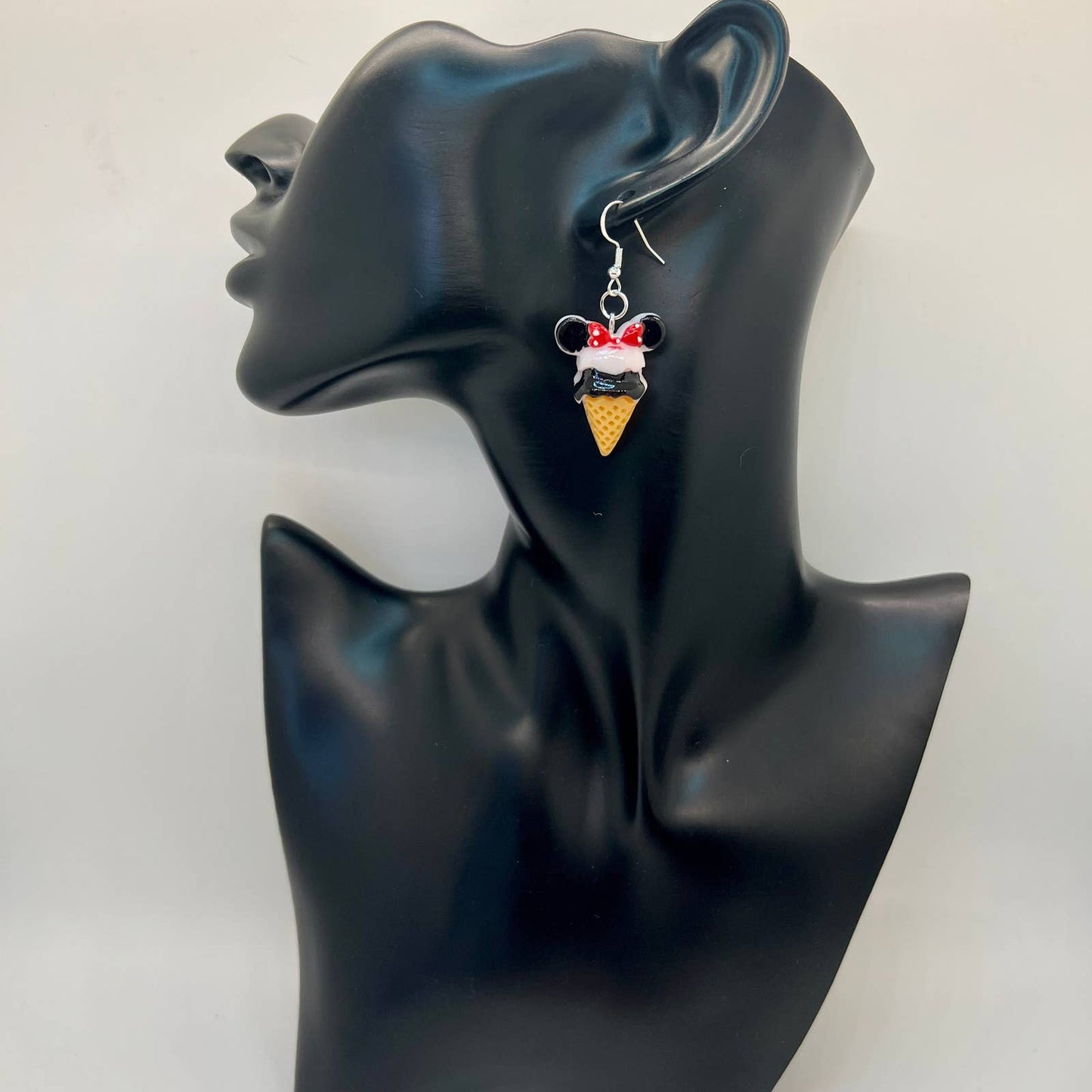 Mickey & Minnie Ice Cream Earrings