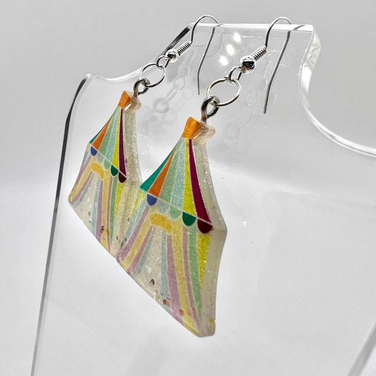 Circus Tent Earrings