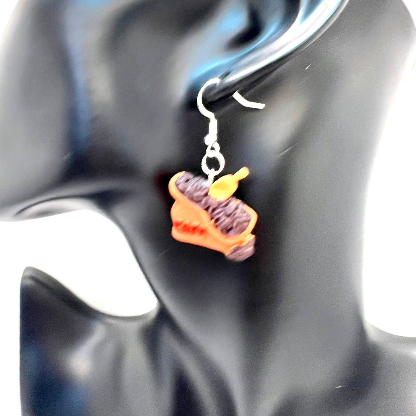 Coffee Bean Earrings