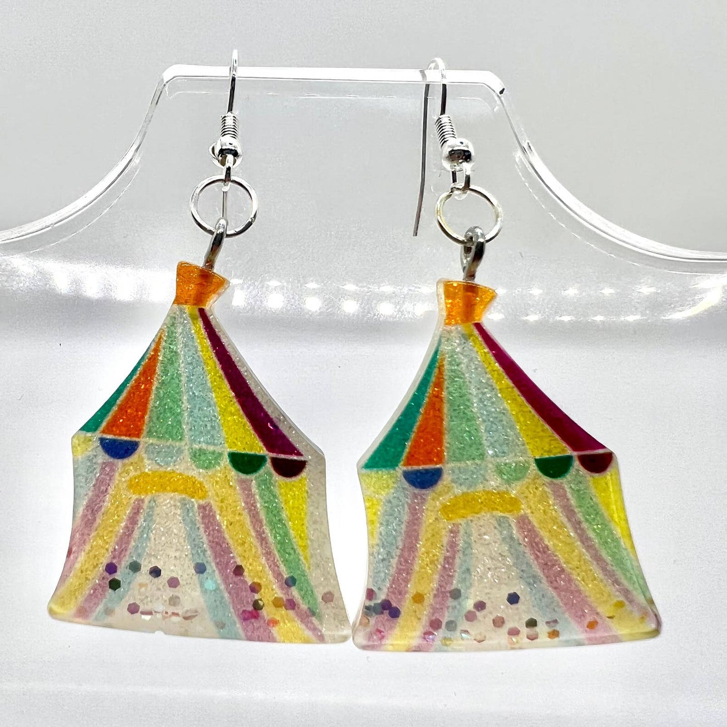 Circus Tent Earrings