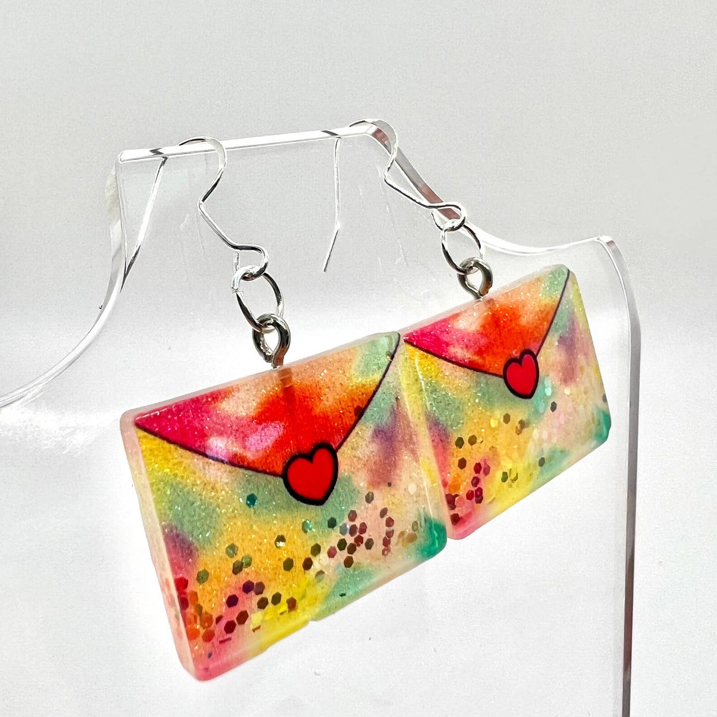 Mail Envelope Earrings