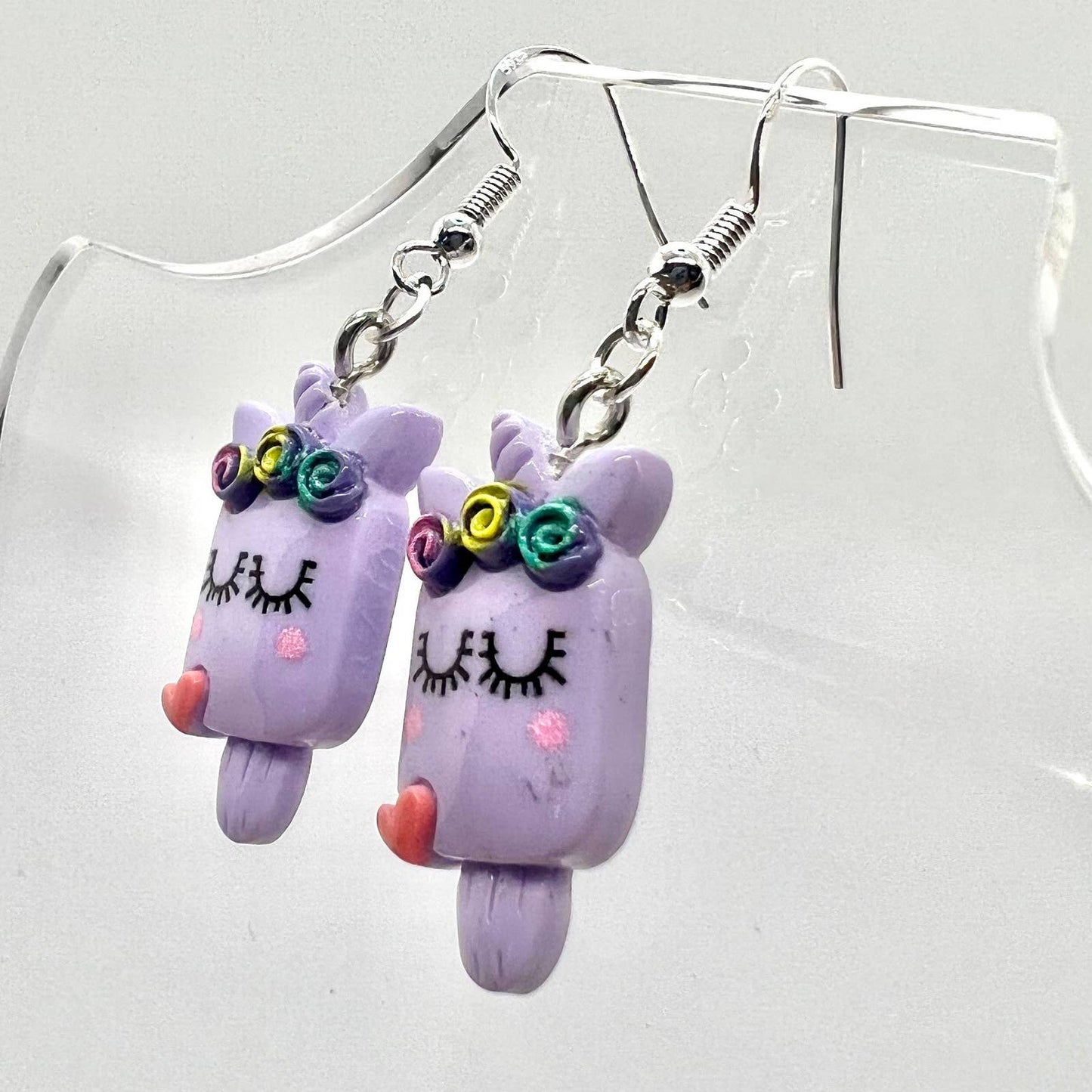 Unicorn Popsicle Earrings