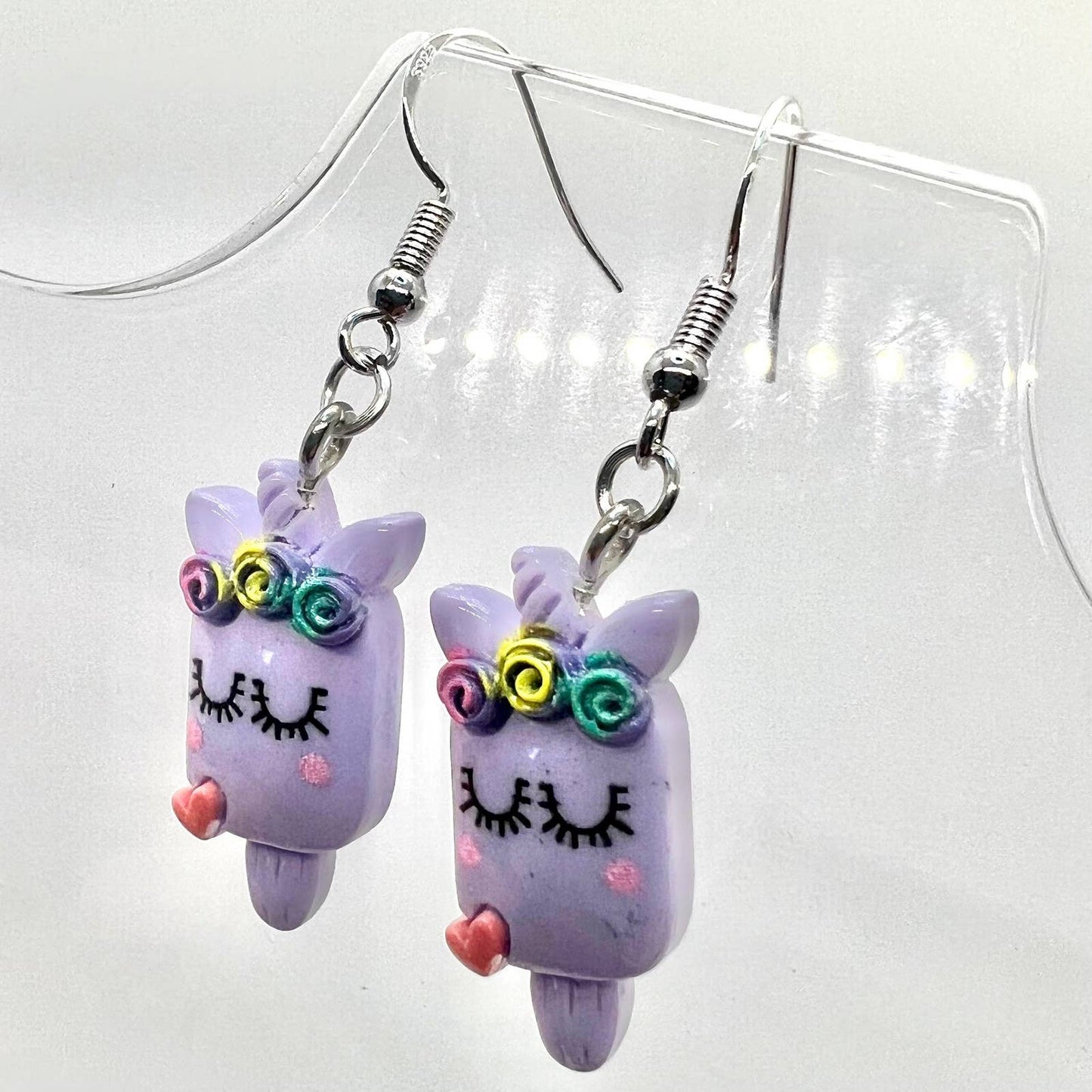 Unicorn Popsicle Earrings