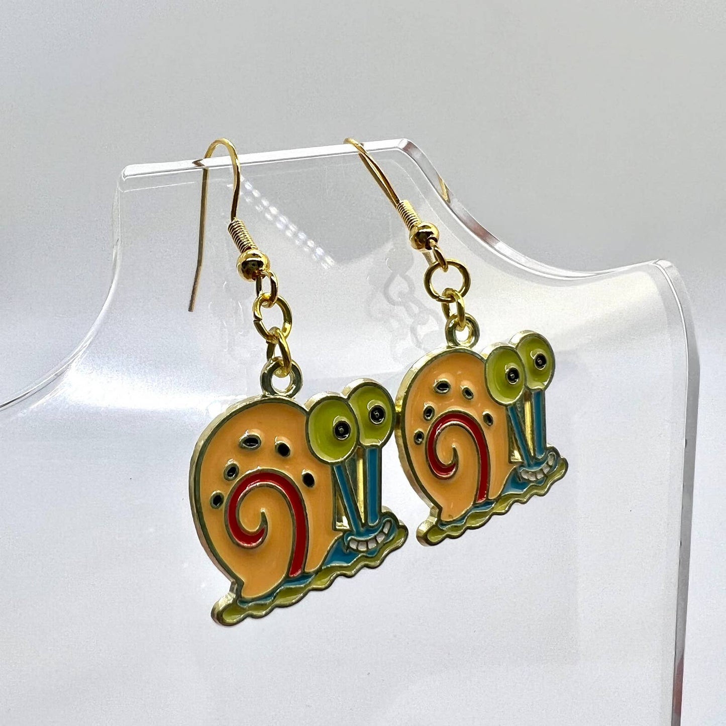 Spongebob Gary Earrings