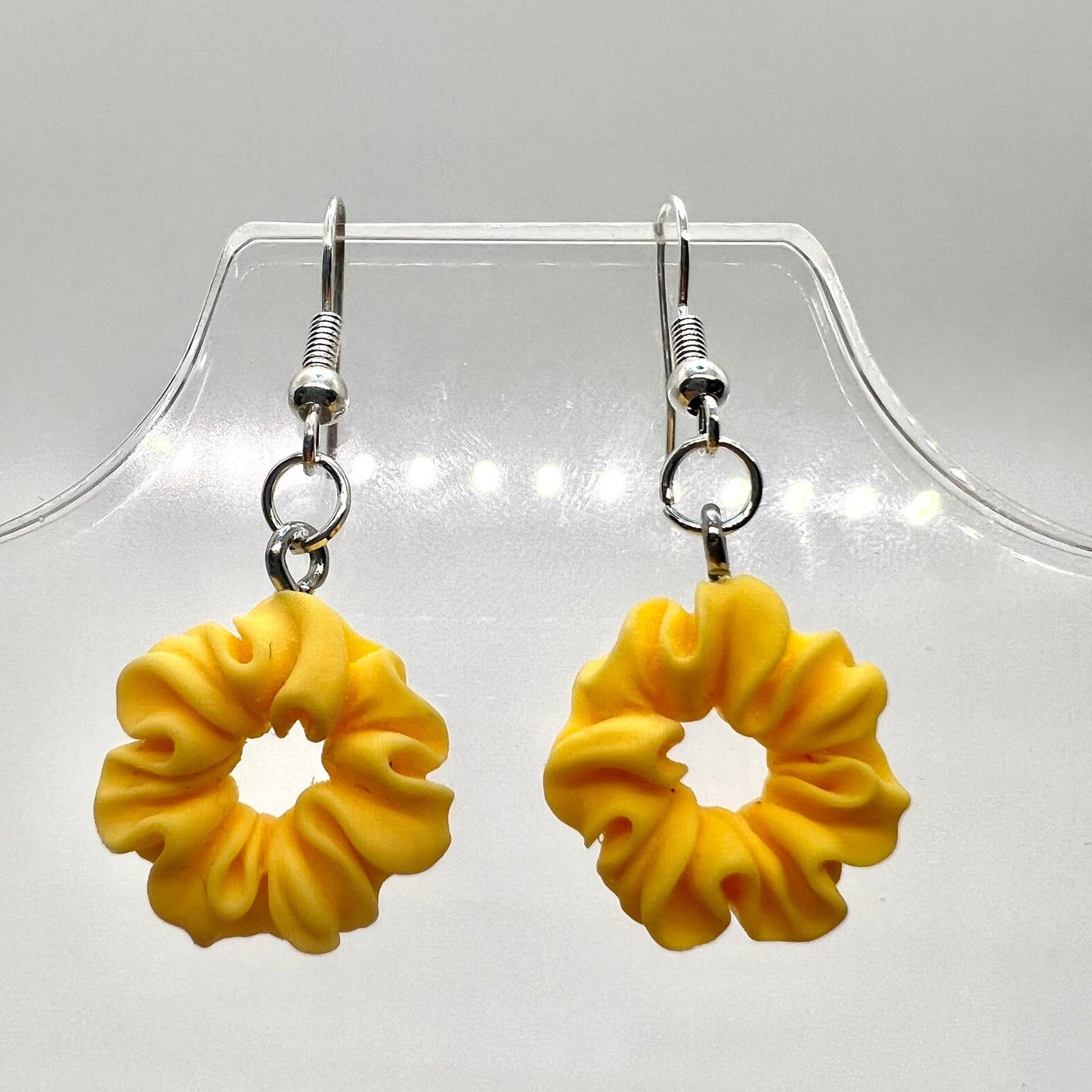 Hair Scrunchie Earrings
