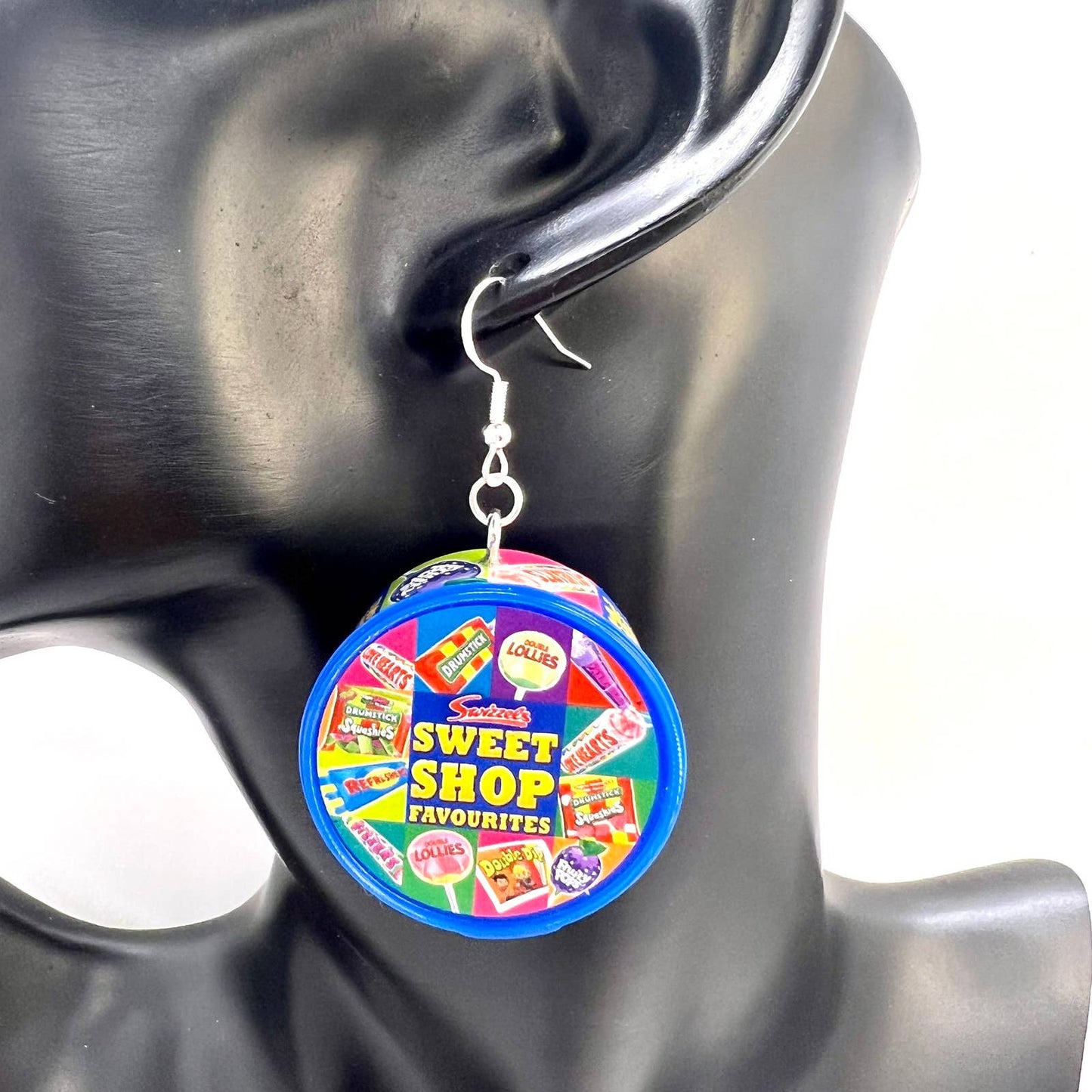 Sweet Shop Candy Tin Earrings