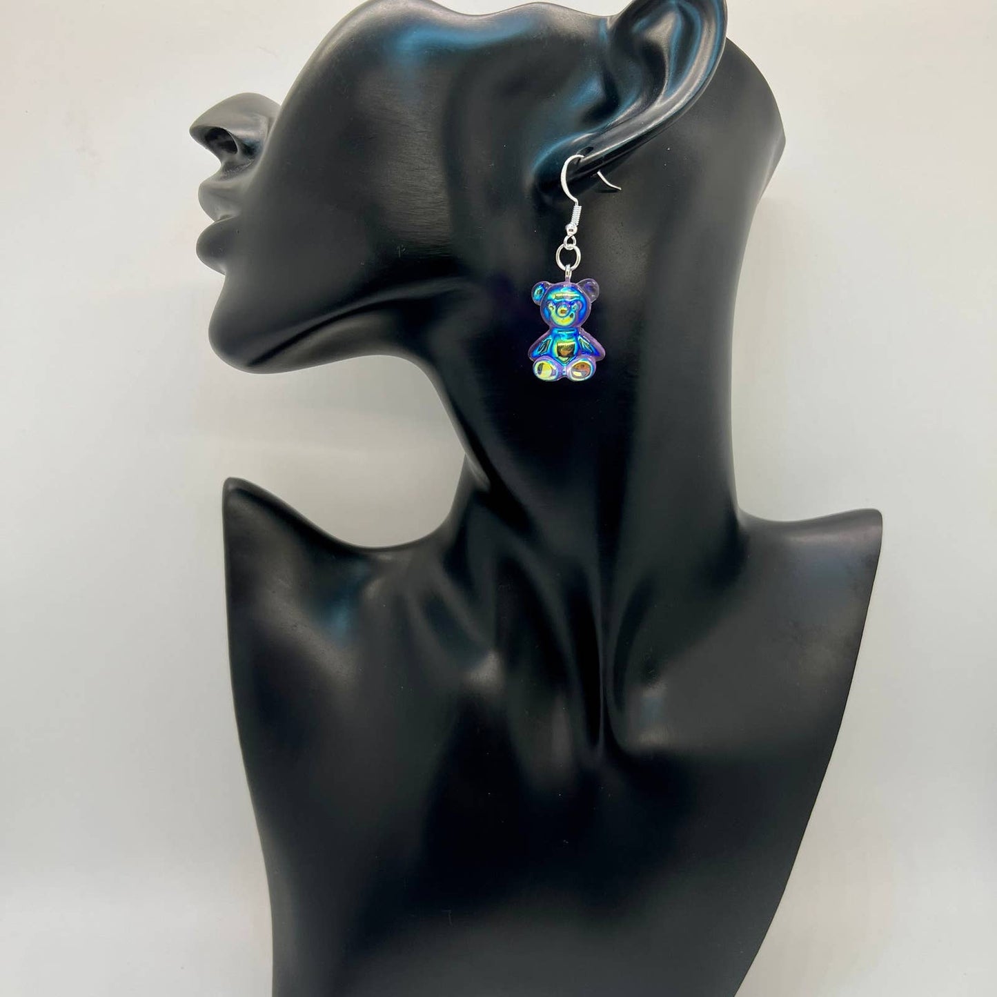 Metallic Gummy Bear Earrings