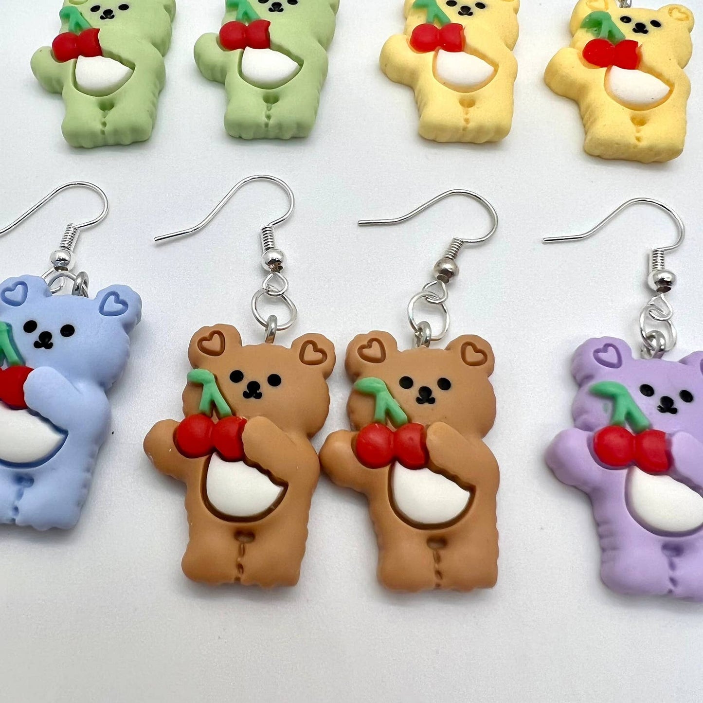 Teddy Bear Earrings