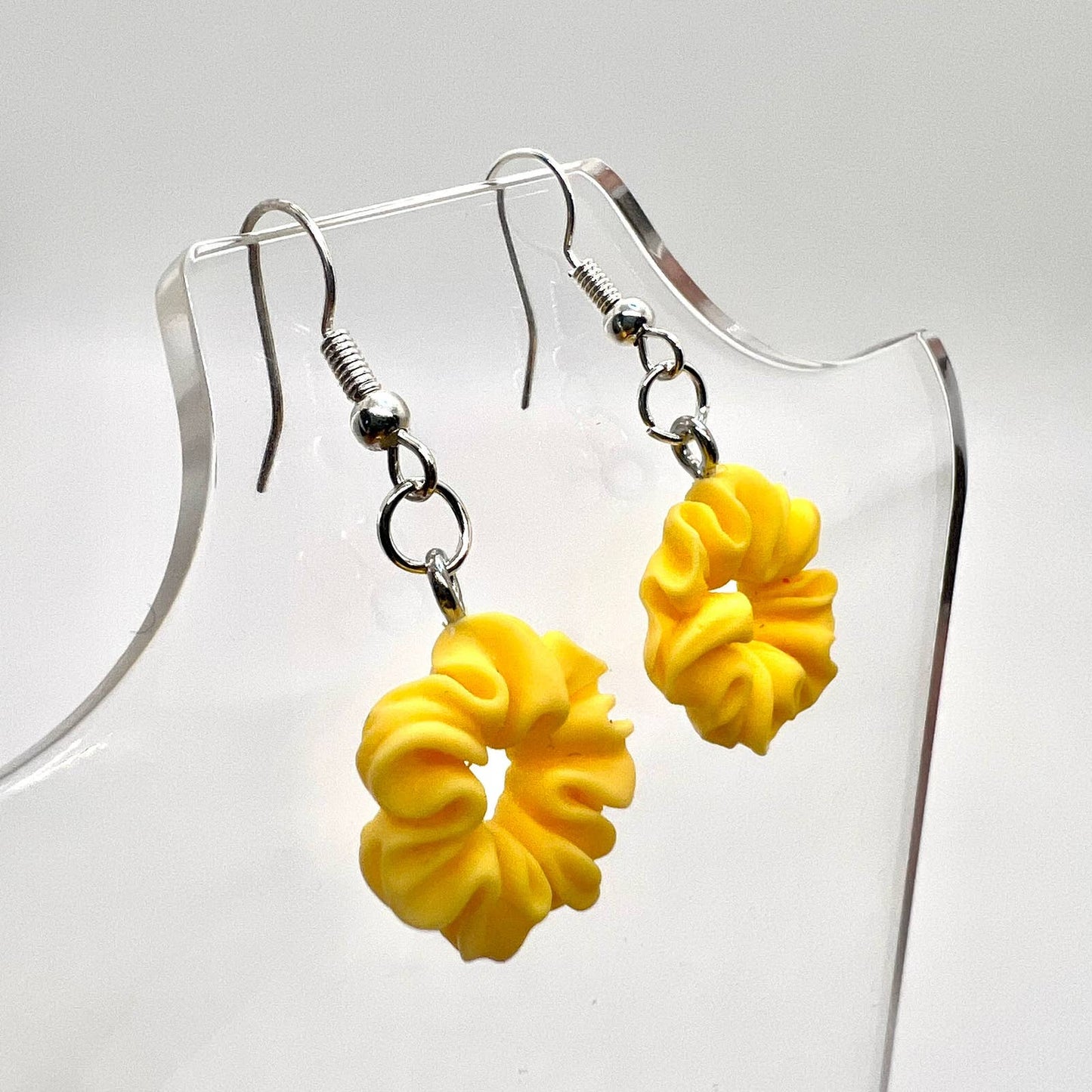 Hair Scrunchie Earrings