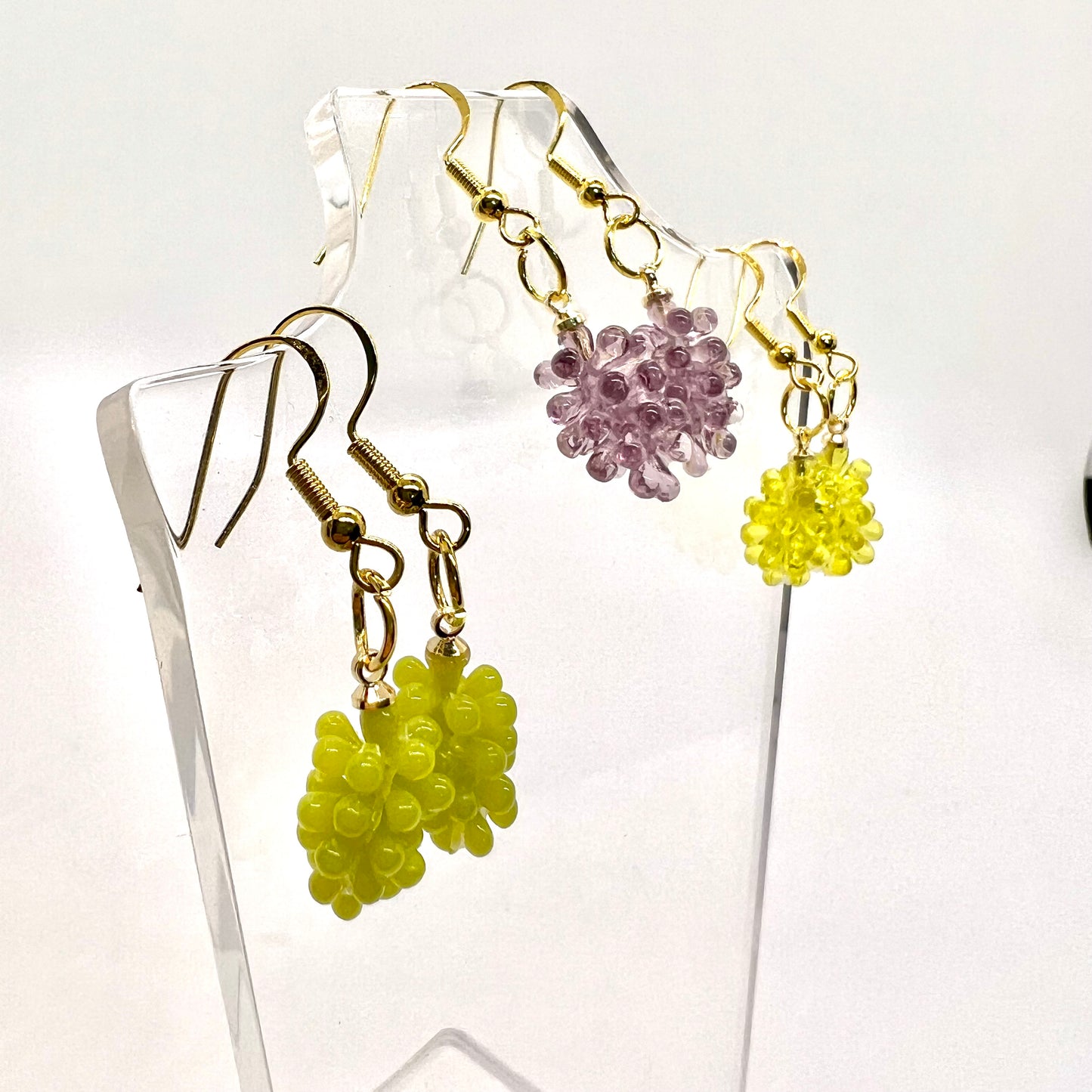 Mini Grape Earrings