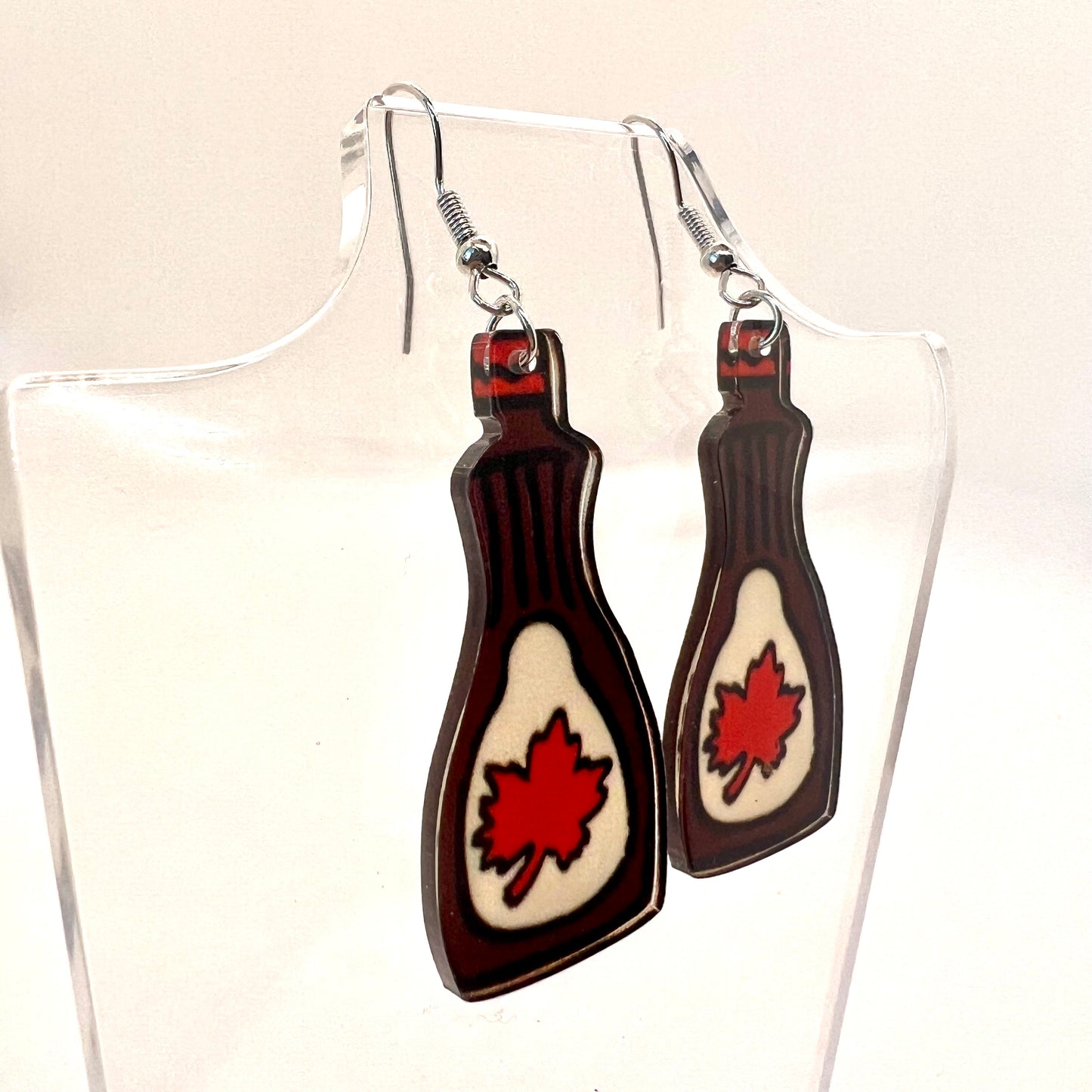 Maple Syrup Earrings