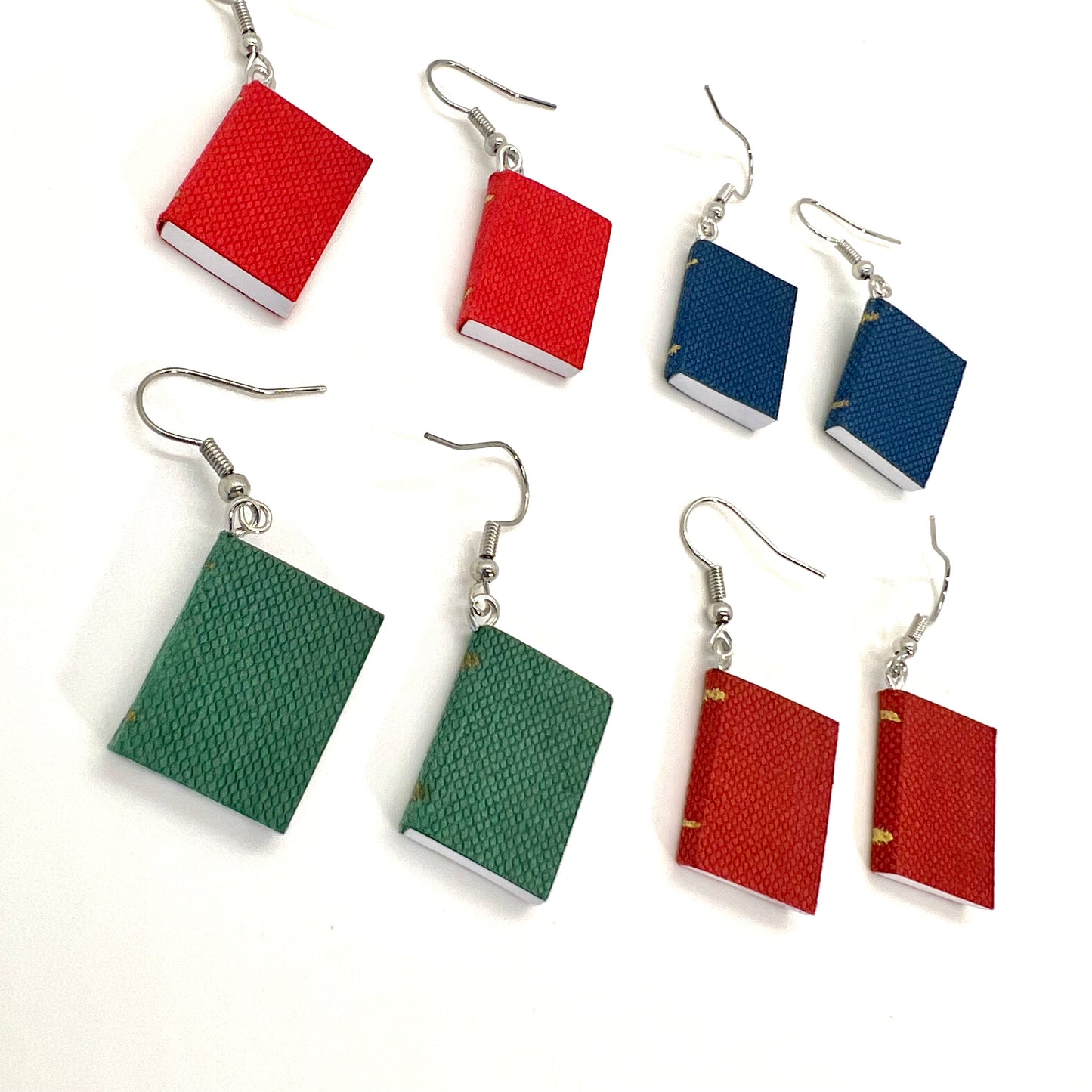 Book Earrings