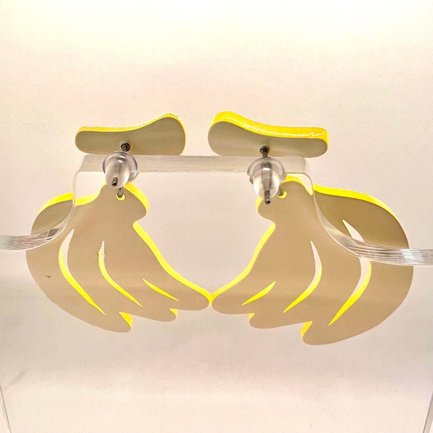 Large Banana Earrings