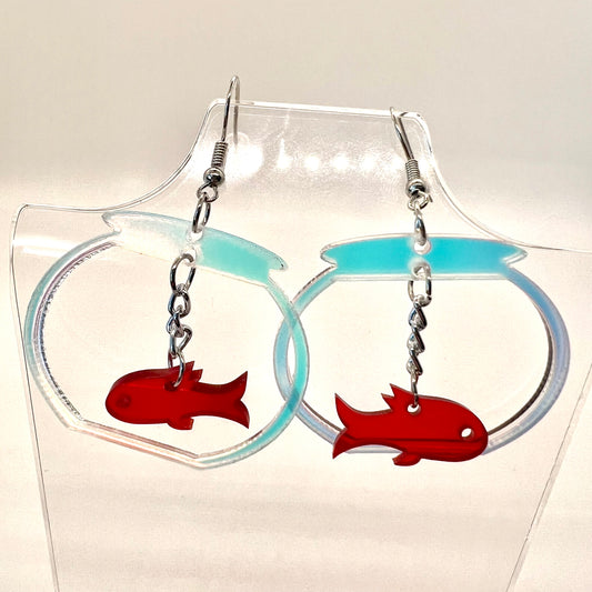 Fish Tank Earrings