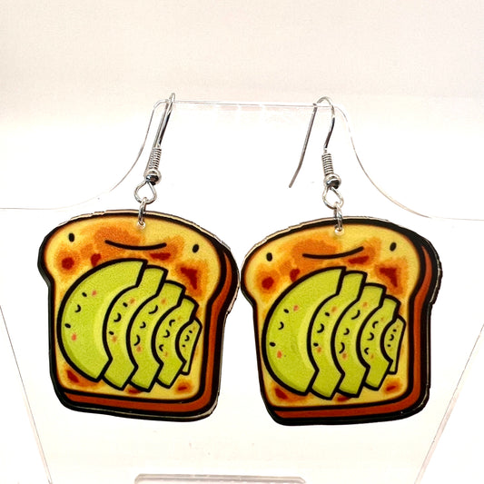 Avocado Toast Earrings