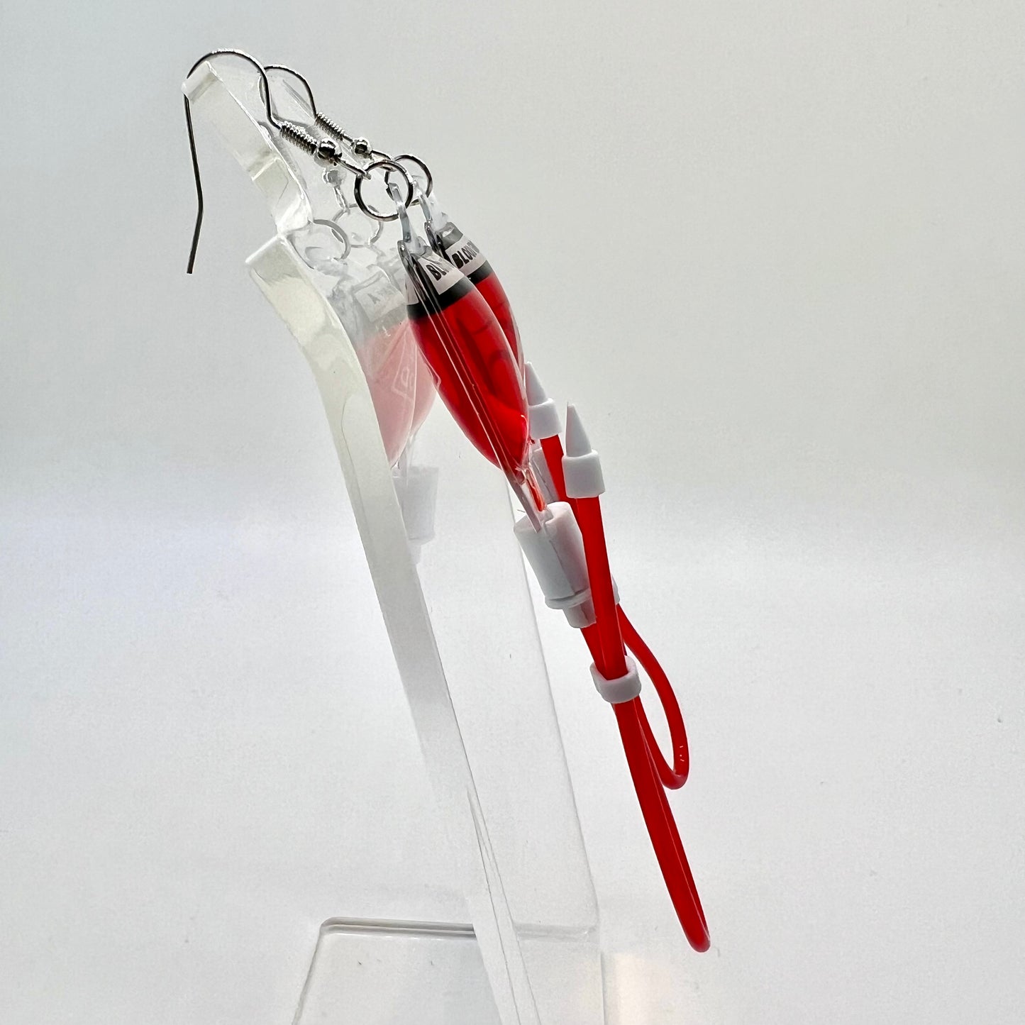 Blo0d Bag Earrings