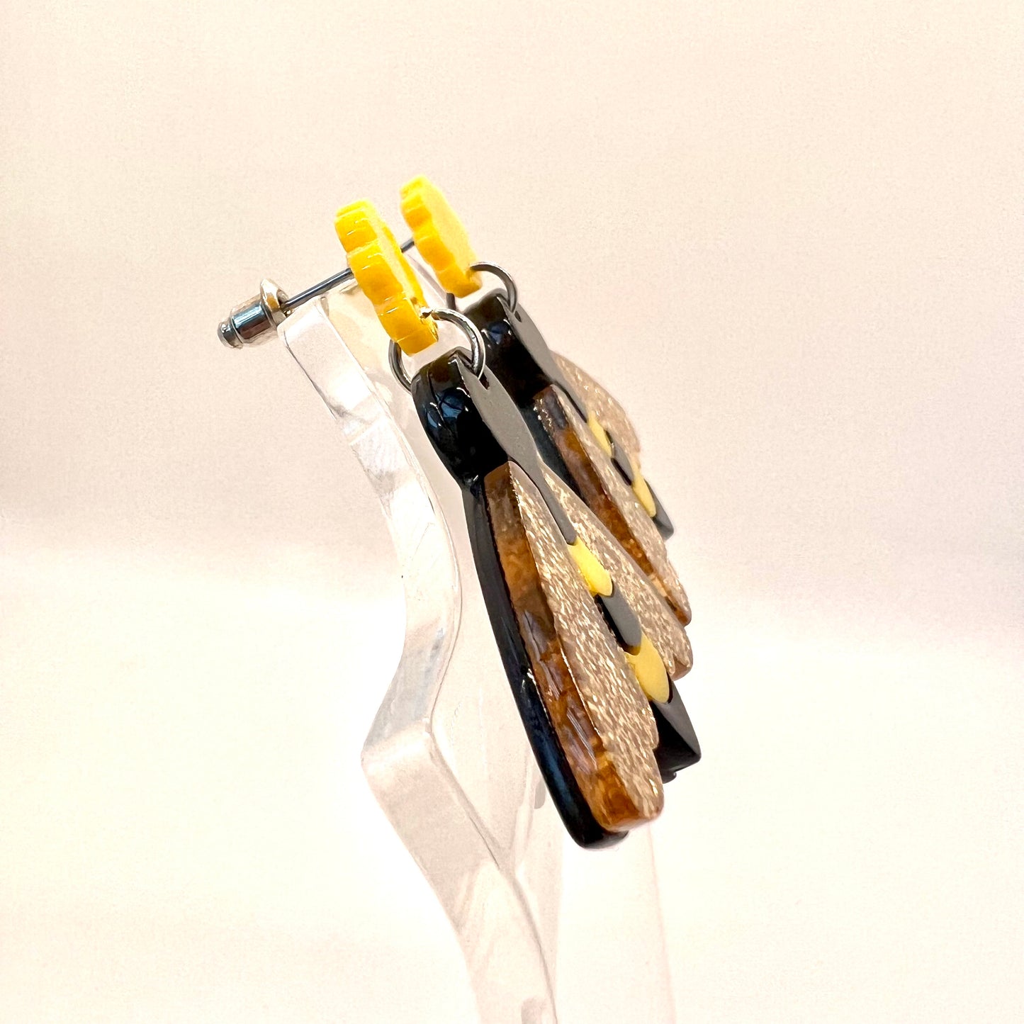 Bumble Bee Earrings