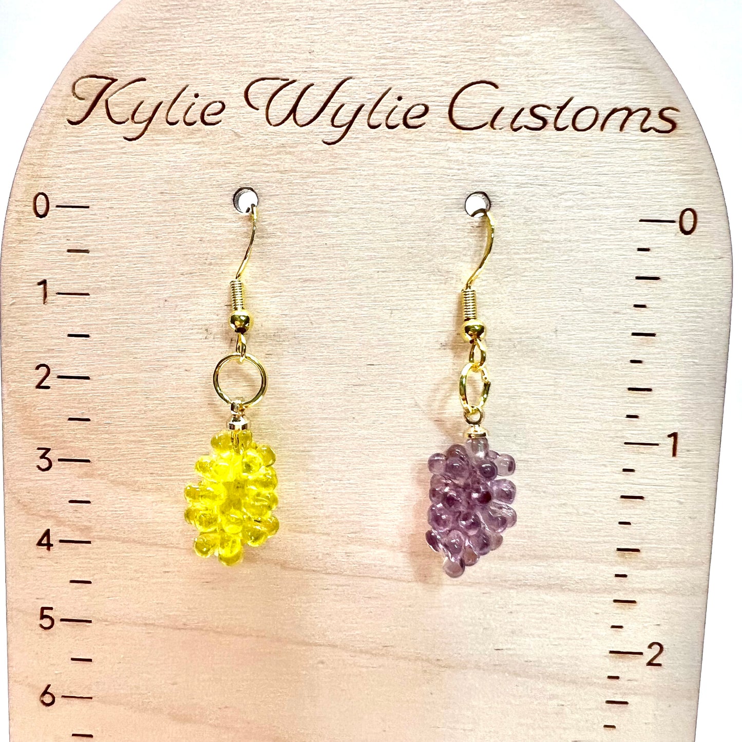Mini Grape Earrings