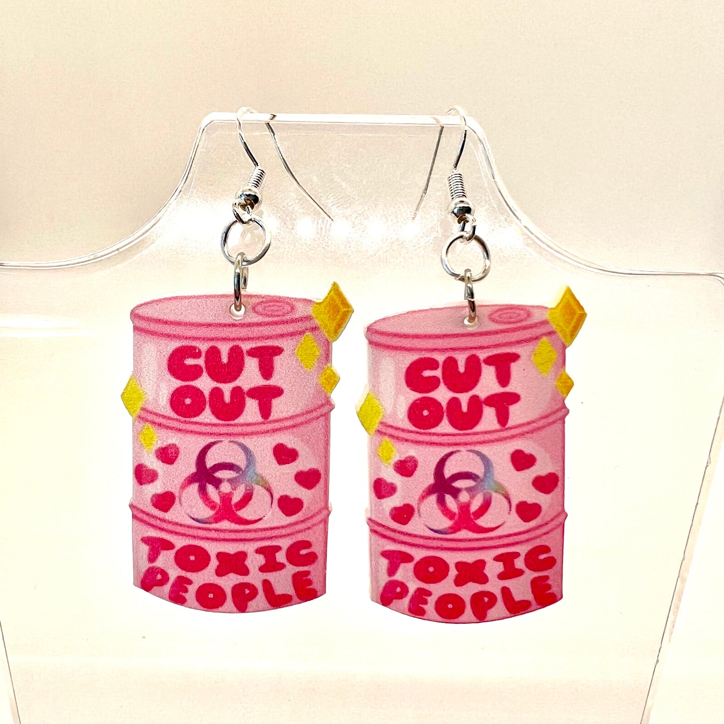 Toxic People Earrings