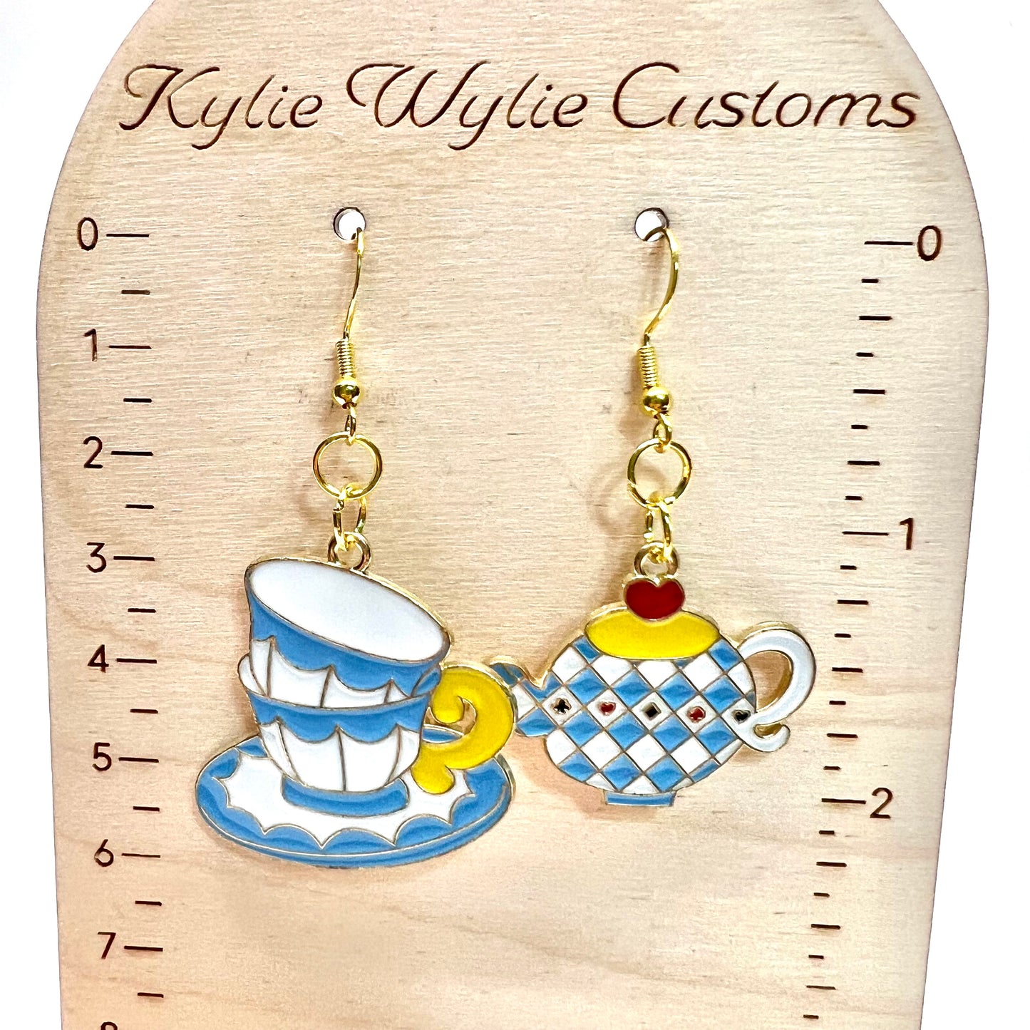 Teacup & Saucer Earrings