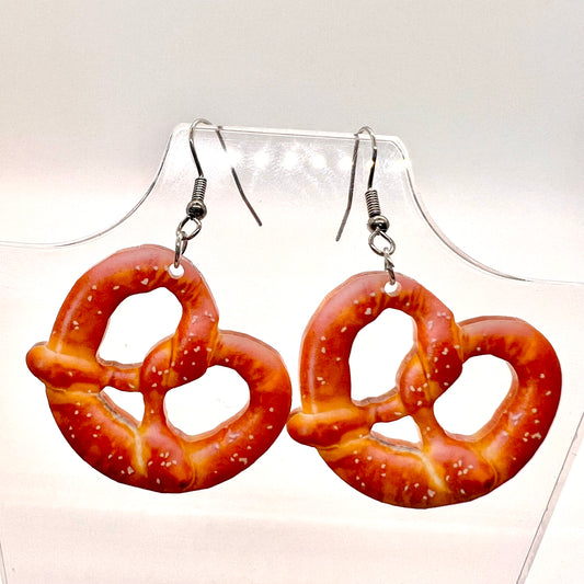 Pretzel Earrings