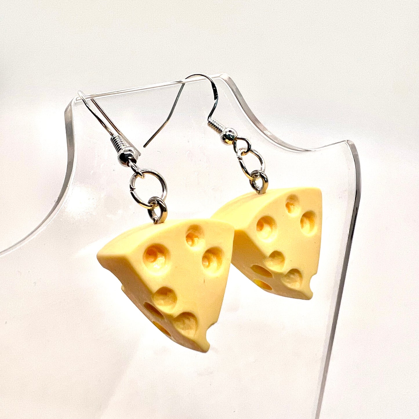 Cheese Slice Earrings