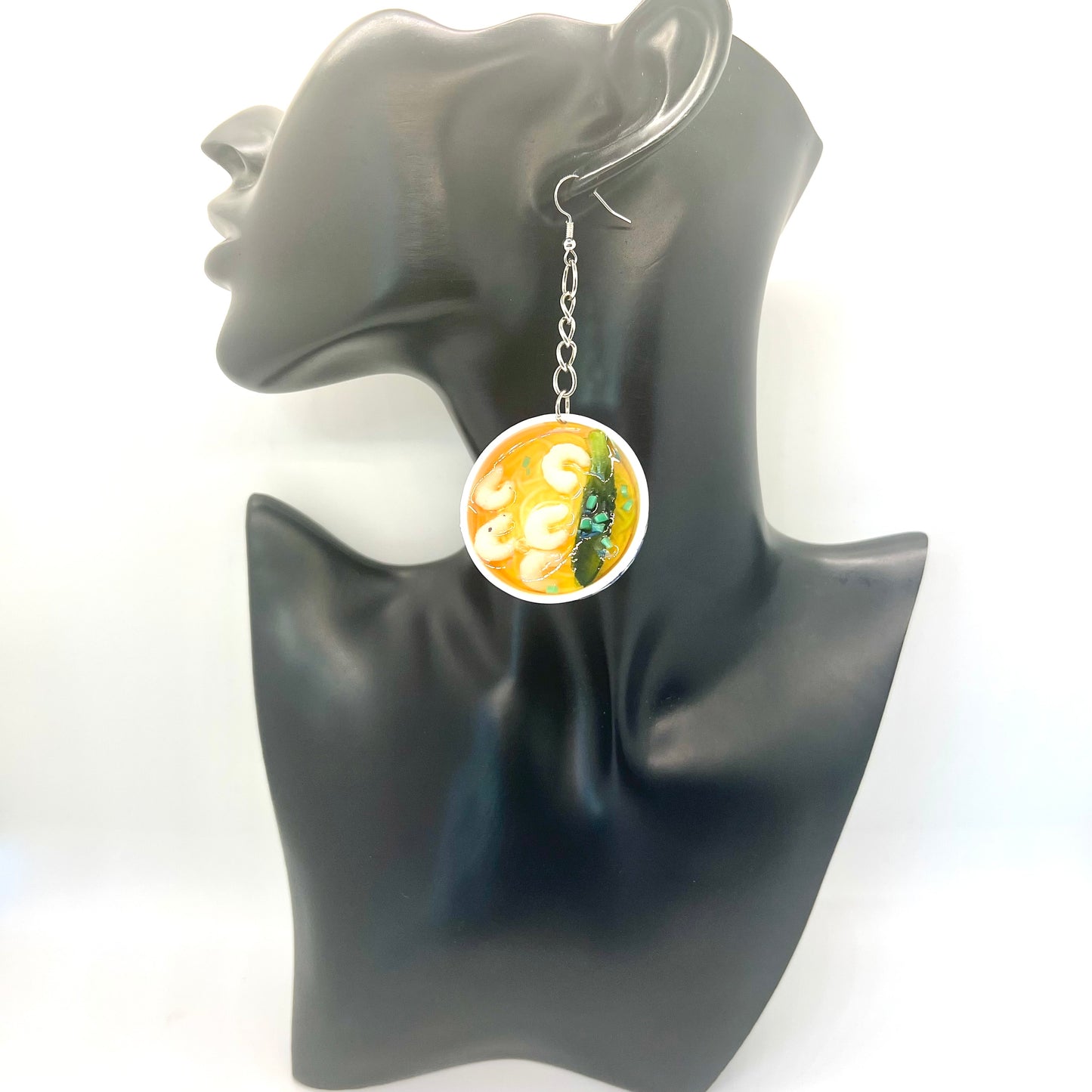 Shrimp Ramen Bowl Earrings