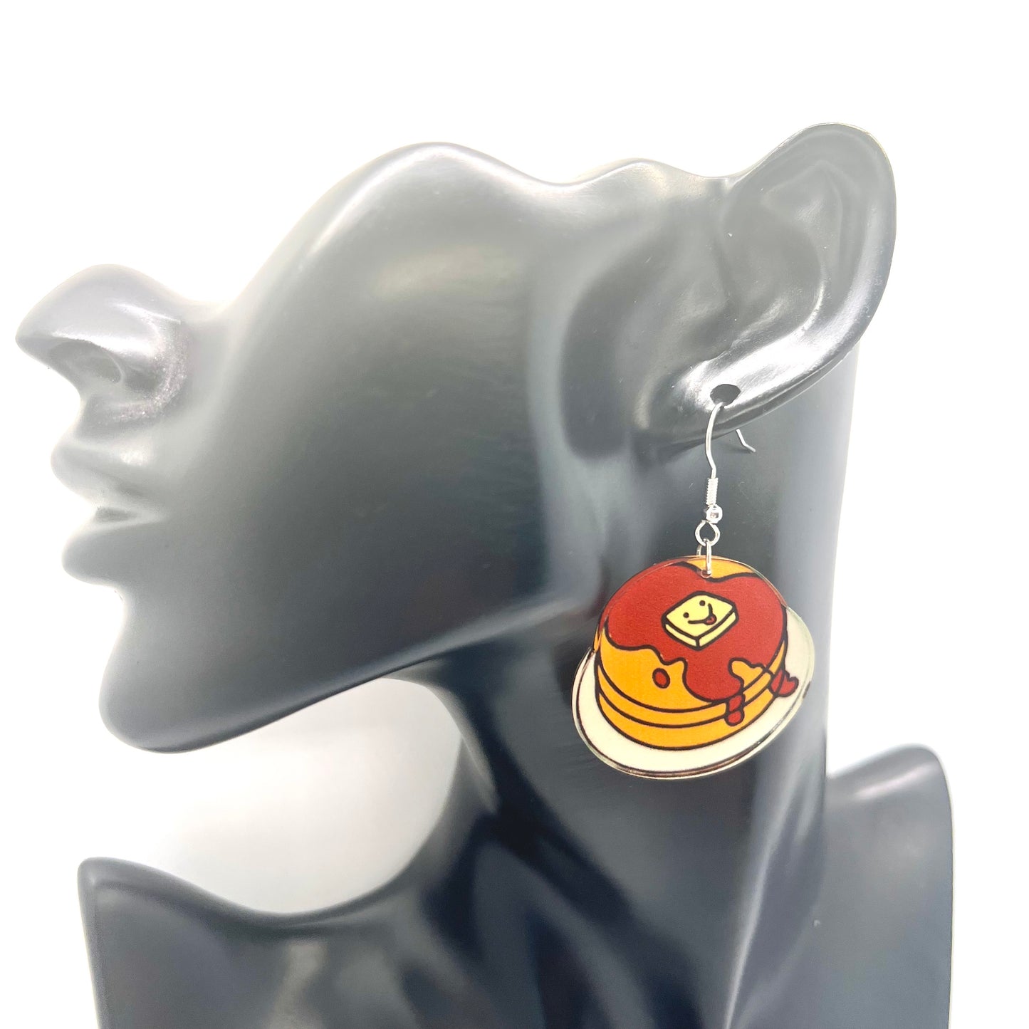 Pancakes & Syrup Earrings