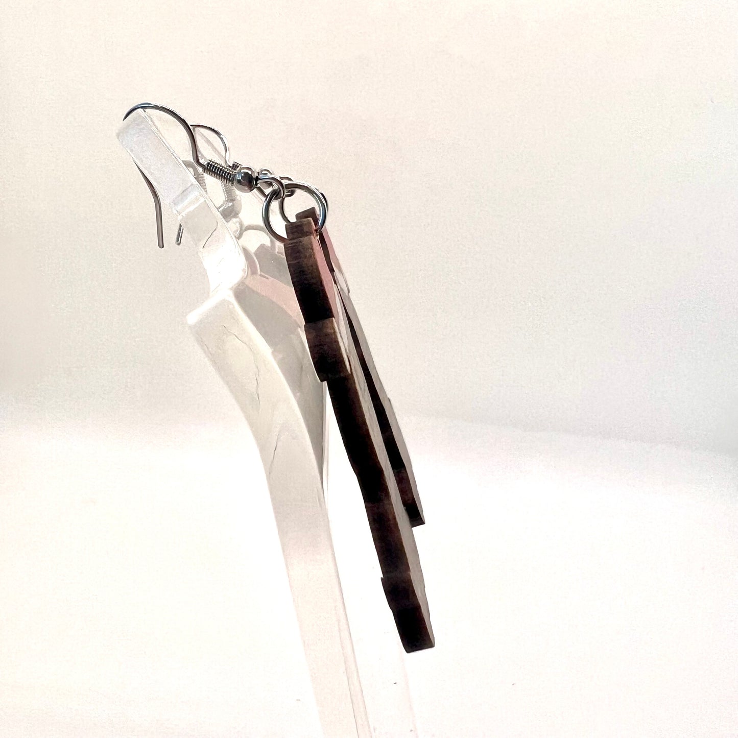 Christmas Hippo Earrings