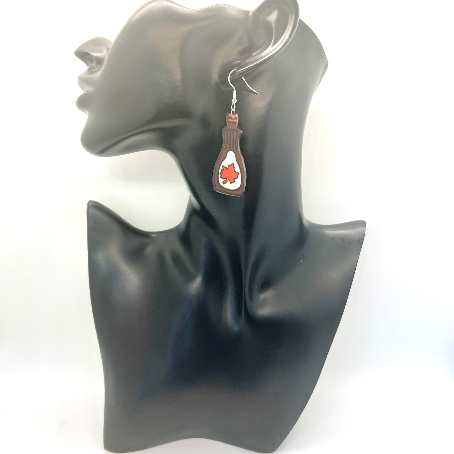 Pancakes & Syrup Earrings
