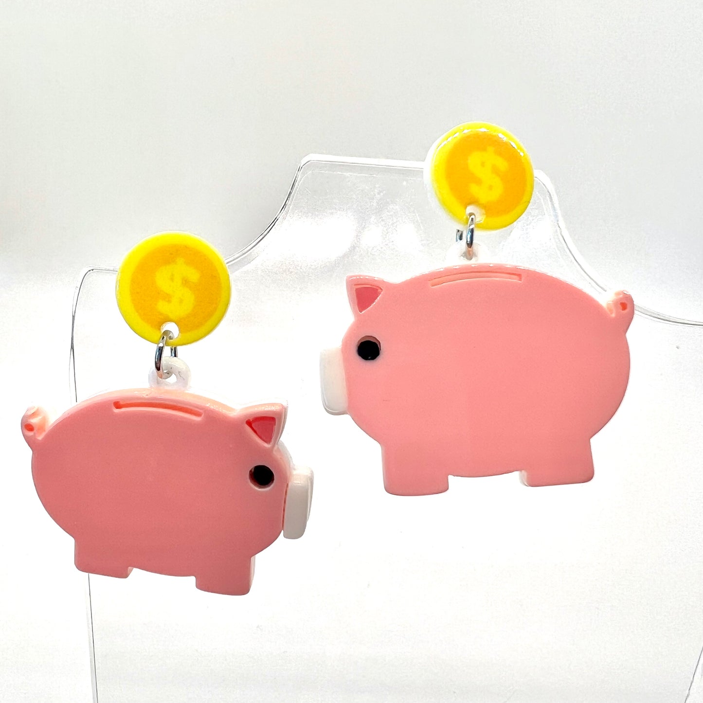 Piggy Bank Earrings