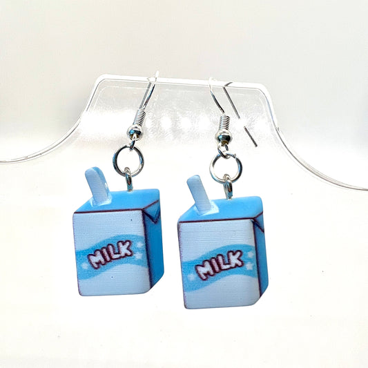 Milk Carton Earrings