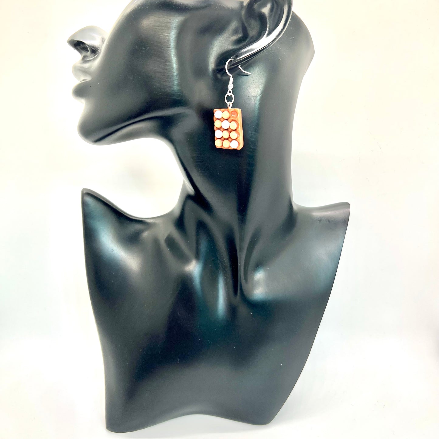 Egg Carton Earrings