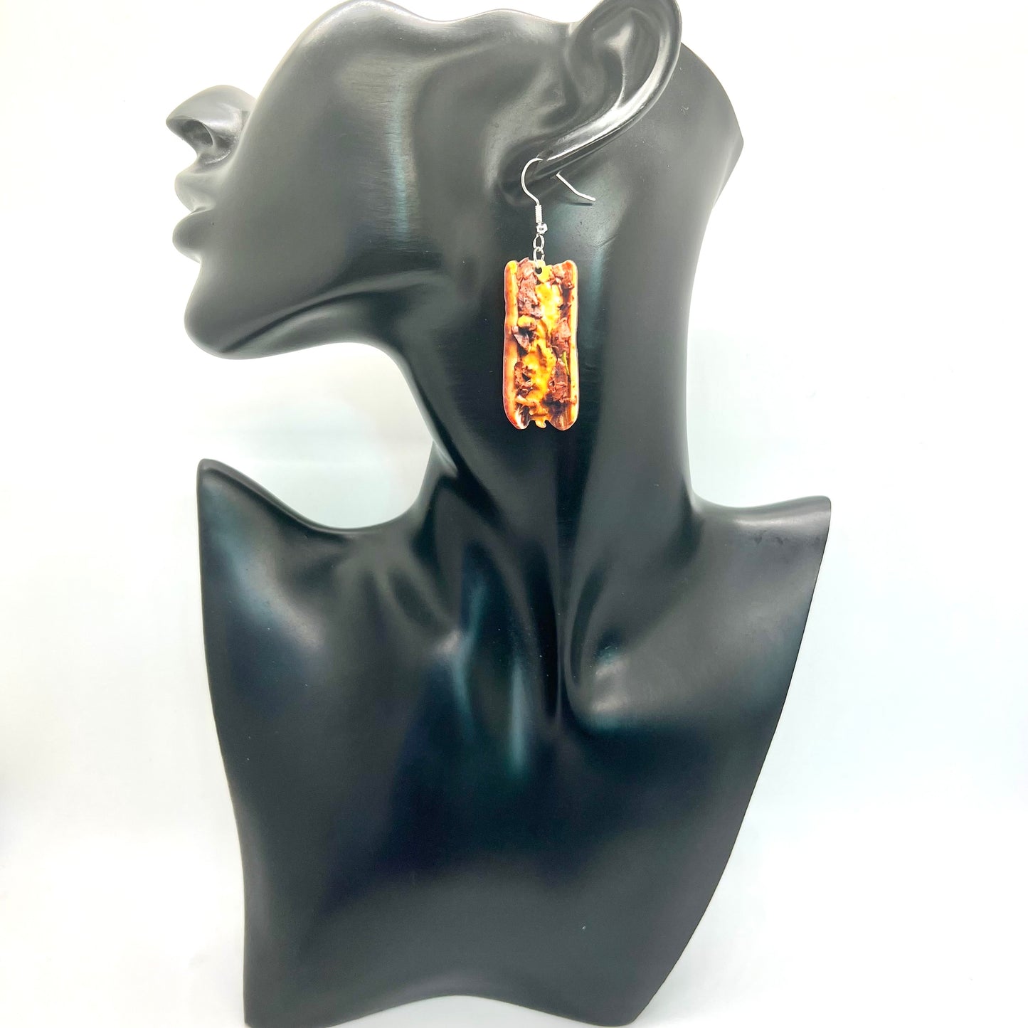 Philly Cheese Steak Earrings