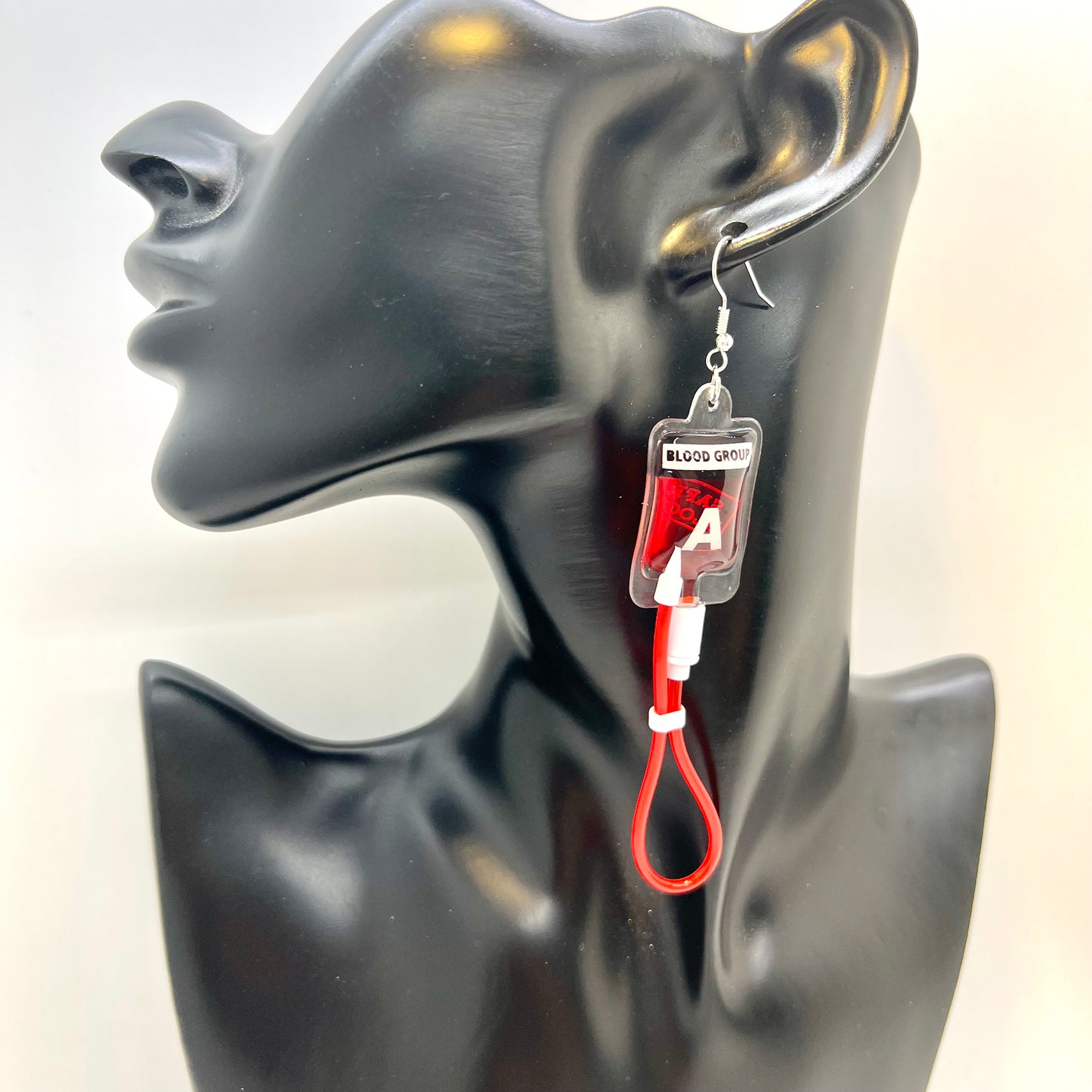 Blo0d Bag Earrings