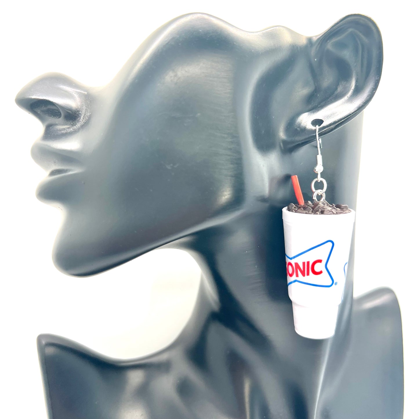 Sonic Route 44 Drink Earrings