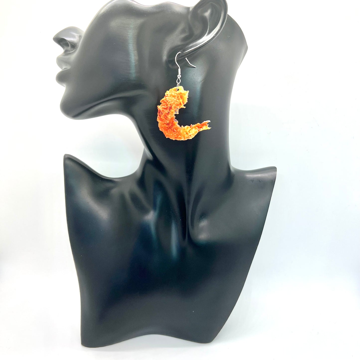 Shrimp Tempura Earrings