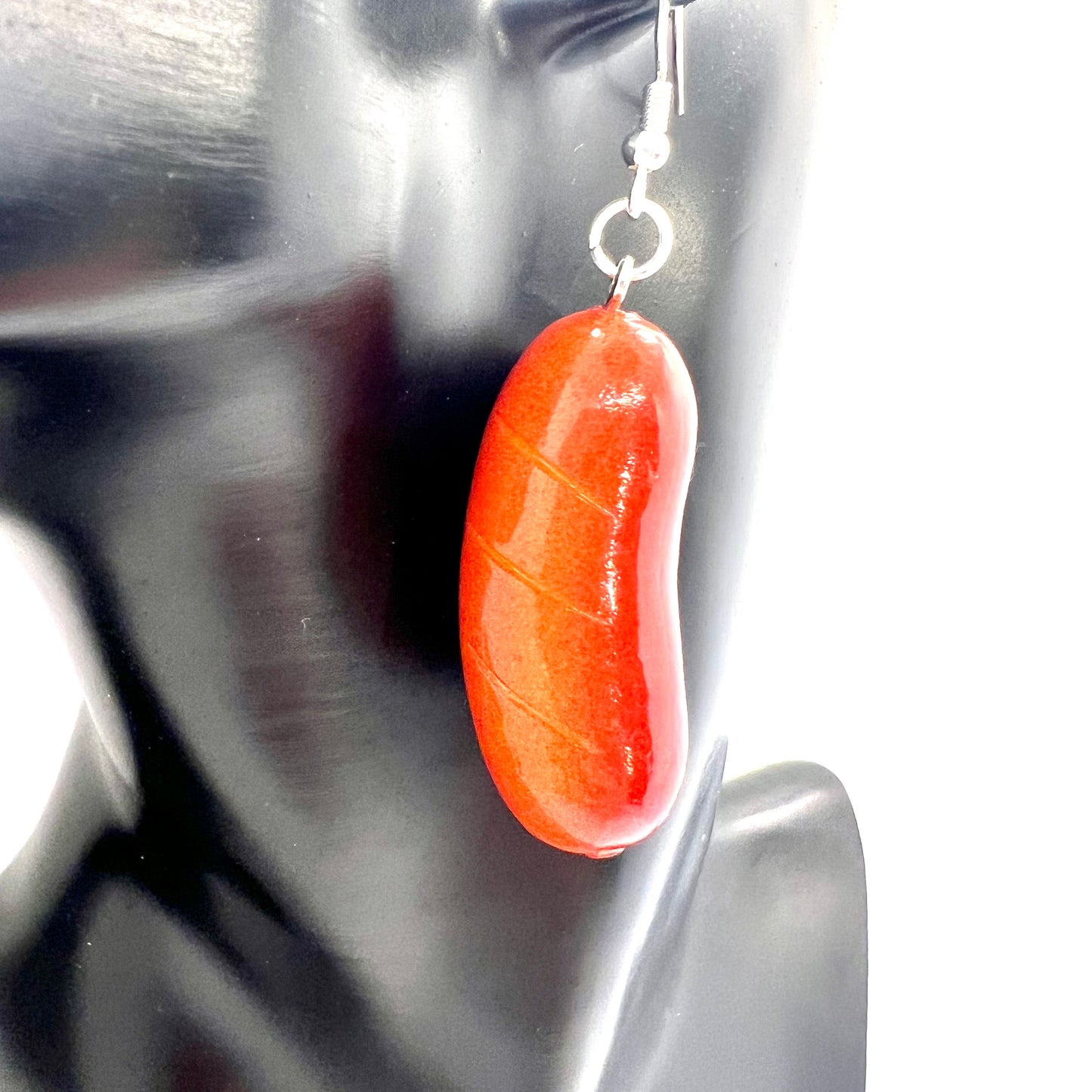 Grilled Hotdog Earrings