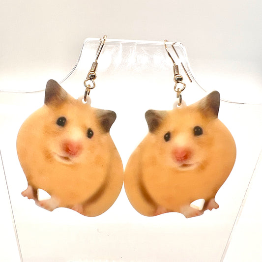 Hamster Earrings