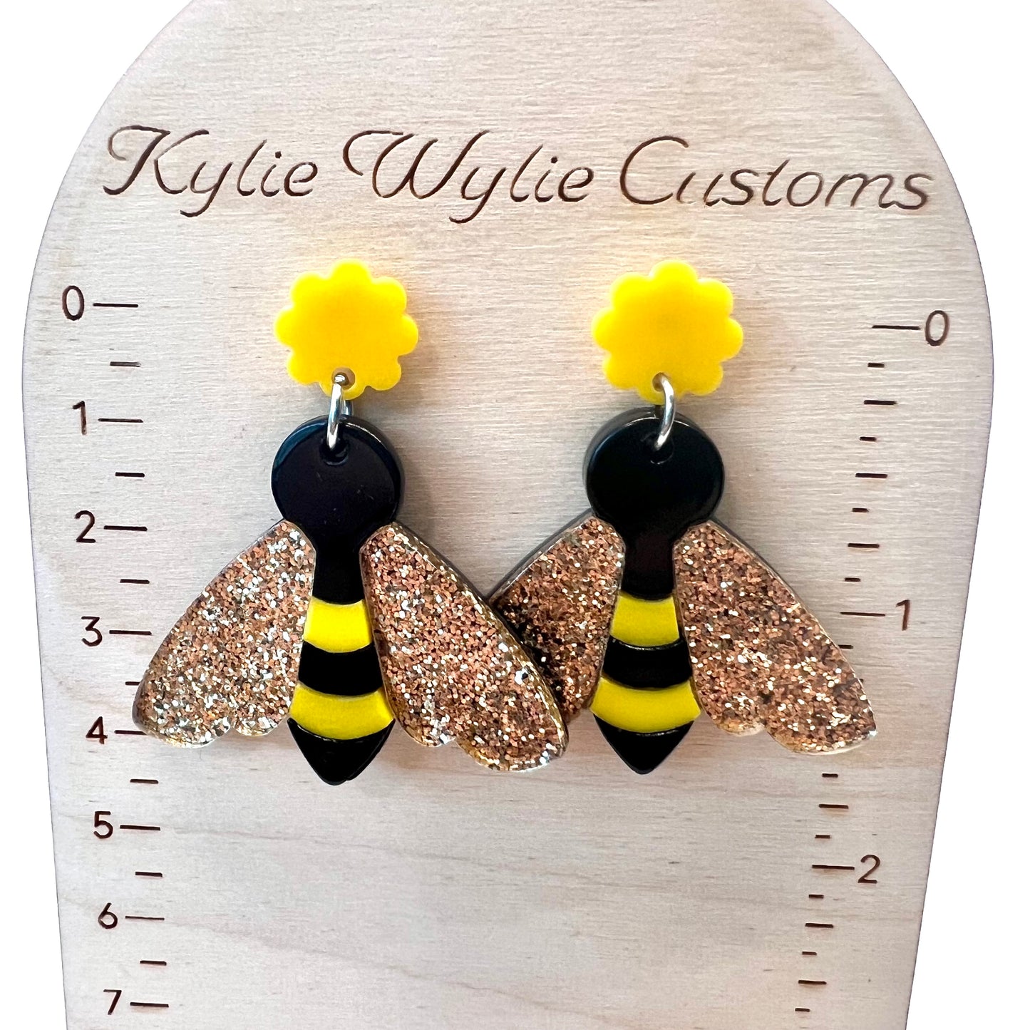 Bumble Bee Earrings