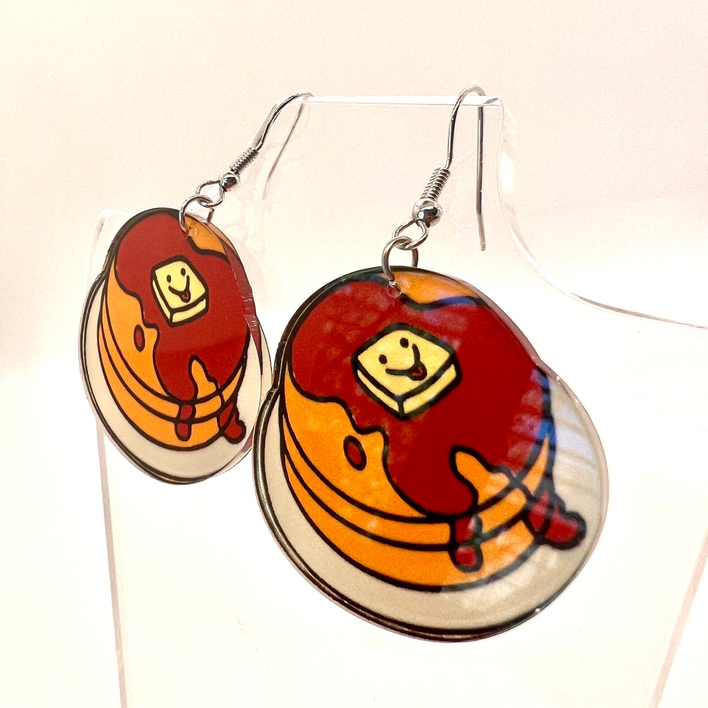 Pancake Stack Earrings