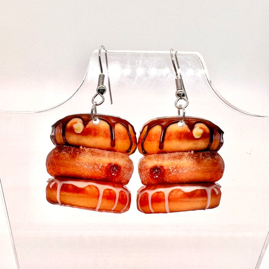 Donut Stack Earrings