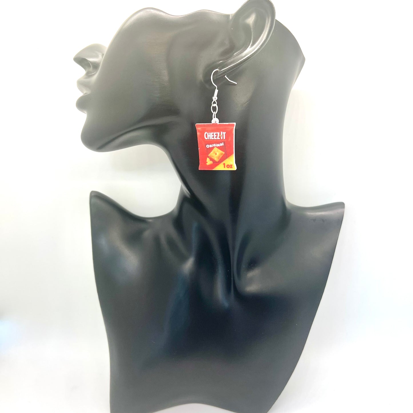 Cheez Its Earrings