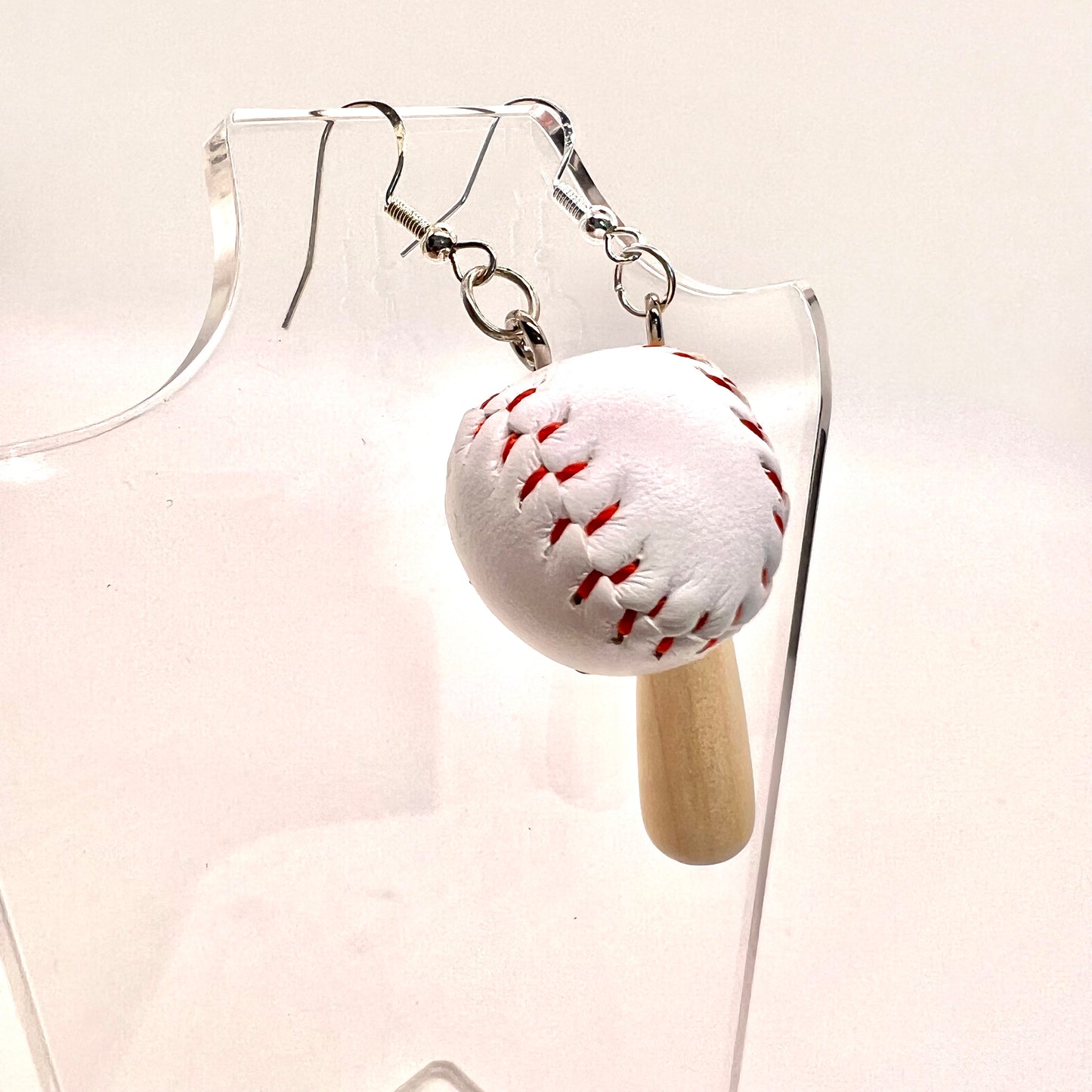 Baseball Earrings