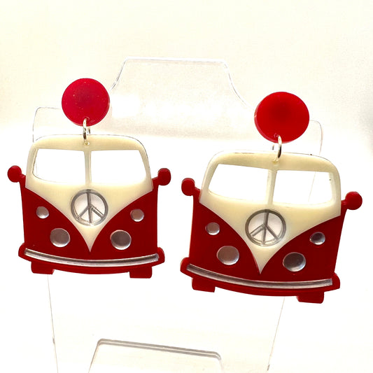 Hippy Bus Earrings