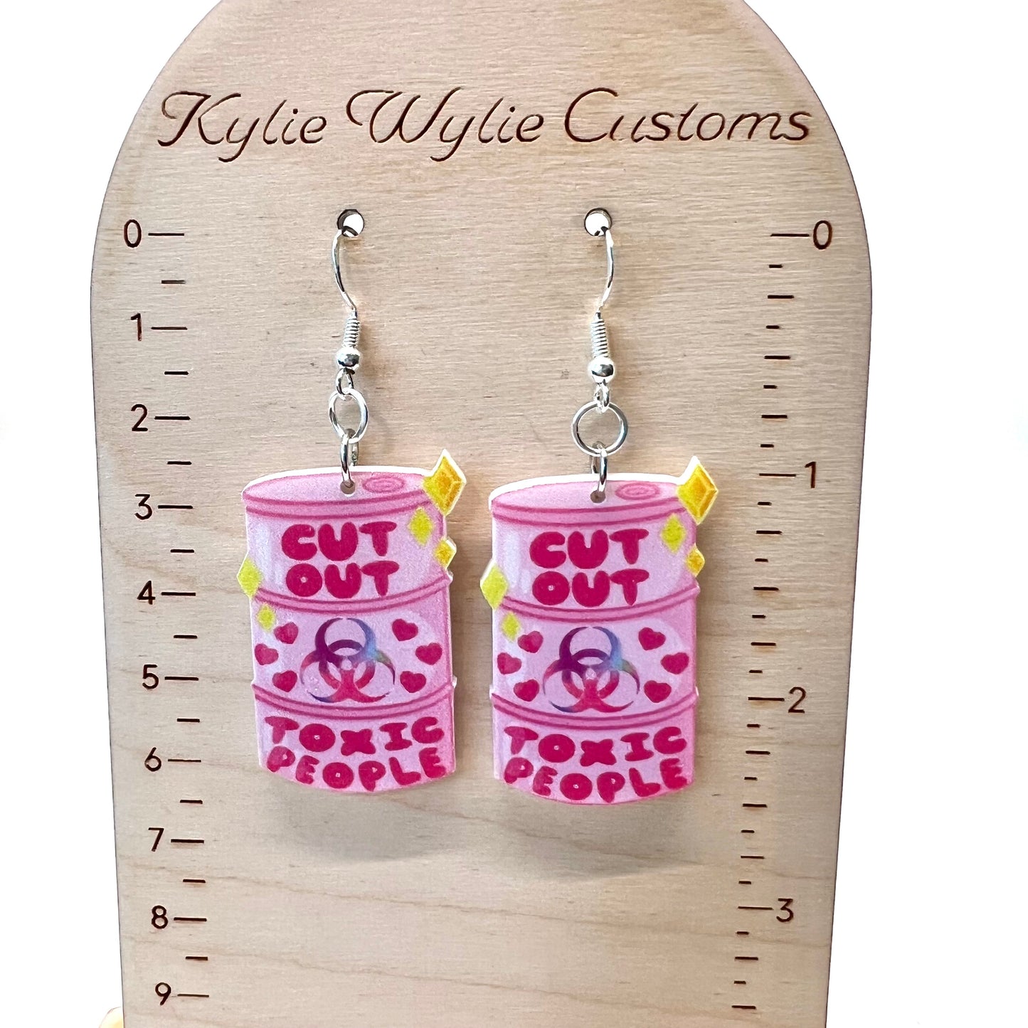 Toxic People Earrings