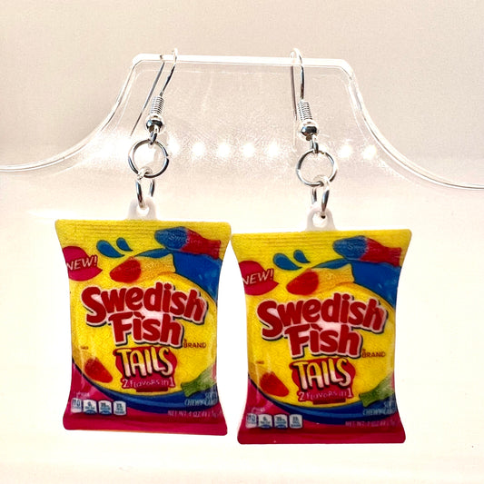 Swedish Fish Earrings